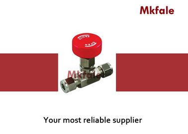 MNV Mini Gas Needle Hydraulic Ball Valve Tube End Connection Angle Type