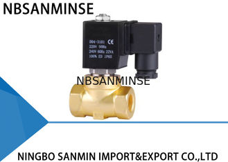 P4 Mini Pirinç / SS 316 Elektrikli Solenoid Su Vanası Pilot Kumandalı Eylem