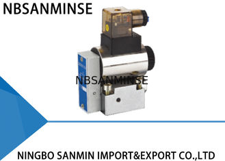 DC 24 Volt Küresel Hidrolik Solenoid Valf Normalde Açık / Kapalı 23QDF 24QDF