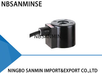 16431 Kurşun Tip Solenoid Valf Bobini DC 18 Watt Normal Güç Siyah Renk