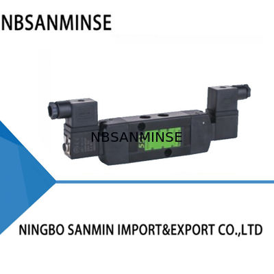 Çifte Bobinlü Pnömatik Solenoid Kontrol Valfi Bobin Valfi Aralıklandırıcı Tipi NBR PUR Mühür IP65