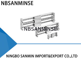Bilyalı Burç Rulman Pnömatik Hava Silindiri Manyetik Olarak Bağlantılı Rodless
