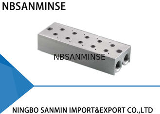 Airtac Festo Parker CKD SMC Valf Kombinasyon Tabanı için ISO Pnömatik Solenoid Valf Manifoldu Grubu
