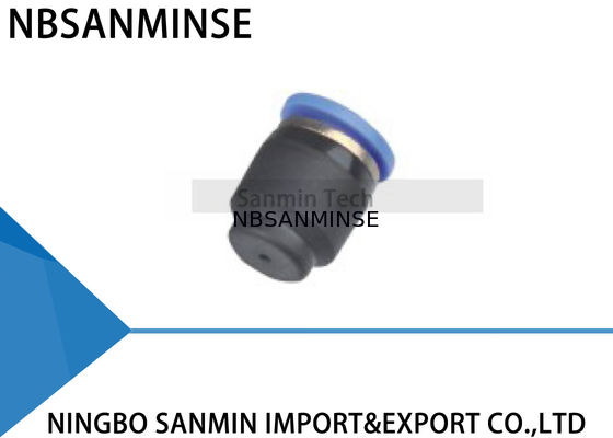 PPF Hortum Pnömatik Hızlı Bağlantı Uç Kapağı Hava Bağlantı Parçaları Düz ​​Kapak Yüksek Kalite Sanmin Itin