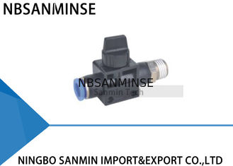 HVFS Pnömatik Akış Kontrol Vanası El Hortumu Konu Bağlayıcı 2Way / 3 Yollu Parçaları Sanmin Içinde Itin