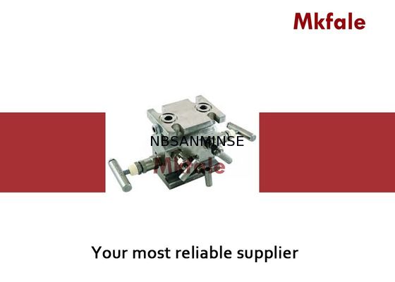 Mini Yüksek Basınçlı İğne Vana Ölçer Vana Manifoldu Doğal Gaz Ölçümü Için Paslanmaz Çelik Vana