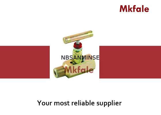 PNV Yüksek Basınçlı Hidrolik Küresel Vana Paslanmaz Çelik / Karbon İğne Vana