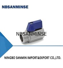 Mini Ball 1/8 inç Pnömatik İşletilen Solenoid Valf M/F