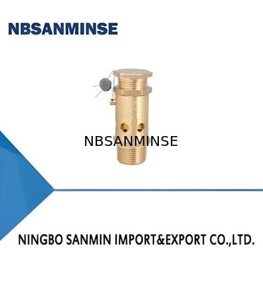 Bakır Pnömatik Solenoid Emniyet Valfi 35bar A28X Serisi