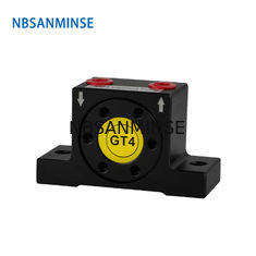 GT 1/8 1/4 Pnömatik Türbin Vibratör Hava Vibratör Düşük Basınç Gıda Ve Ilaç Endüstrileri Için Top Tipi
