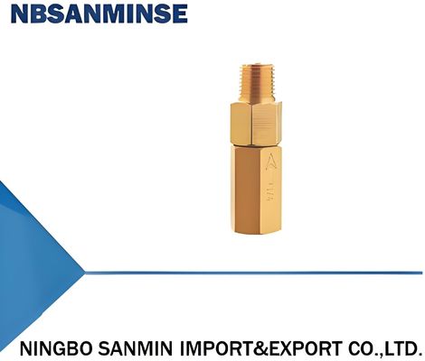 THF Oil Return Check Valve For Medium Temp -20C- 120C Maximum Pressure 15 Bar