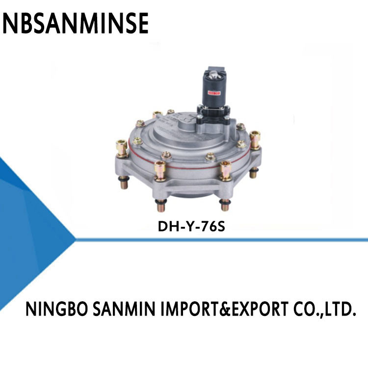 Sanmin Pneumatic Solenoid Valve Air Dust System Baghouse Air Filter Valve DH-Y-76S