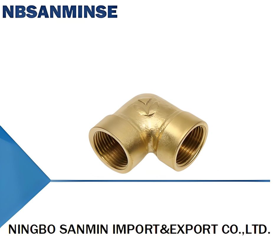 Copper elbow   Brass Fitting Connect With Pipe For Water  Oil Air