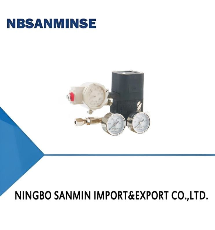 EPC1000 Sanmin Electro-Pneumatic Valve Positioner With Repeatability Of 0.5% And Overall Dimensions Of 87x160x107mm