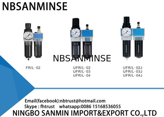 Hava Filtresi Regülatörü Yağlayıcı Pnömatik İki Adet FRL Otomasyon CNC Makinesi Hava kompresörü Parçaları