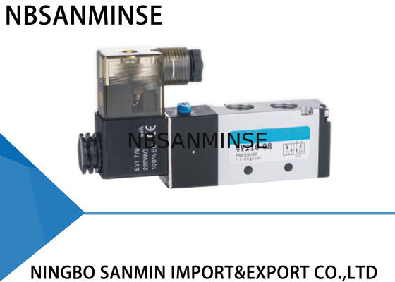 4V210 4V220 4V320 4V410 1/8 " 1/4" Pnömatik Solenoid Vana Hava Polit Vana Otomasyon Makinası