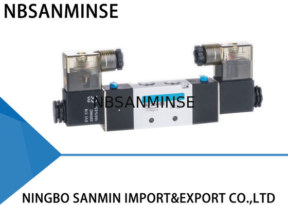 4V210 4V220 4V320 4V410 1/8 " 1/4" Pnömatik Solenoid Vana Hava Polit Vana Otomasyon Makinası