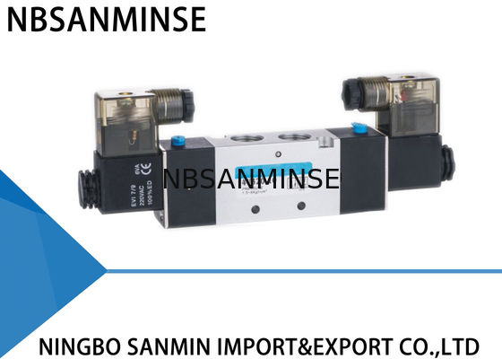 Yüksek Basınçlı Pnömatik Solenoid Valf Hava Yön Kontrol Vanası 4V 300 Serisi