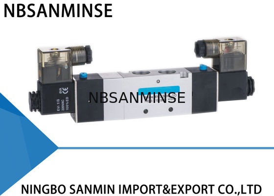 Yüksek Basınçlı Pnömatik Solenoid Valf Hava Yön Kontrol Vanası 4V 300 Serisi
