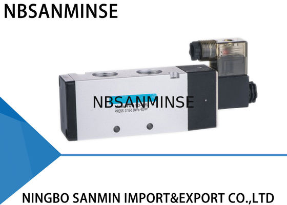 3 Yollu 2 Pozisyonlu Pnömatik Solenoid Valf 4V 400 Serisi Pnömatik Pilot Valf
