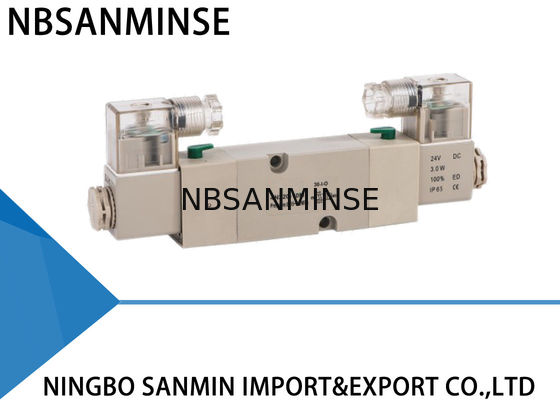 4V210 06 08 Pnömatik Hava Solenoid Valfı Airtac Tip 2 yollu 3 yollu Kontrol Vanası AC220V DC24V