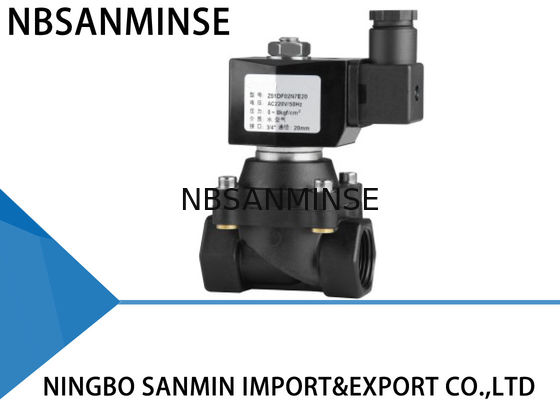 Z5 Plastik Solenoid Valf Sıfır basınç İplik Bağlantısı ISO9001 Sertifikası