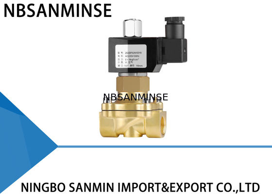 Z6 Anti Patlama Dövme Pirinç Solenoid Vana Normalde Açık 0 - 65 ℃ Sıcaklık