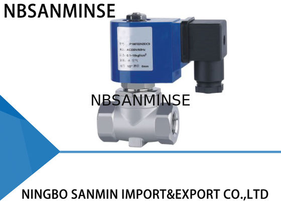 P4 Mini Pirinç / SS 316 Elektrikli Solenoid Su Vanası Pilot Kumandalı Eylem