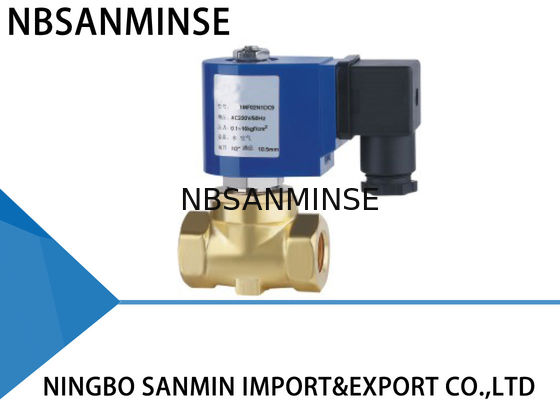 P4 Mini Pirinç / SS 316 Elektrikli Solenoid Su Vanası Pilot Kumandalı Eylem