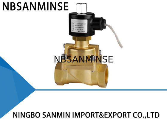 A3 Alçak Gerilim Sıvısı Pirinç Solenoid Valfı İki Yollu 0.  5 - 10 kgf / cm ² Basınç
