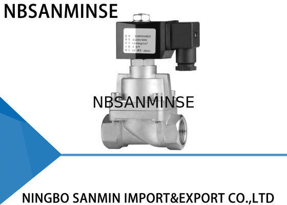 Düşük Güç 1 2 inç Su Solenoid Valf 24vdc 220VAC 230VAC Çevre Dostu