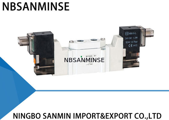 SY3120 SY5120 SY7120 Pnömatik Kompakt Solenoid Valf Mini Valf Otomasyonu SMC AC220V DC24V Değiştirin