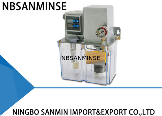NBSANMINSE SDR 1Mpa Yağ Pompası AC 380 Volt 50 Hz 0.25 0.5 L / Min Anma Akış Yağlama Pompası CNC makinesi