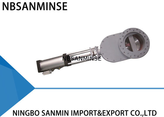 Çakıl Kömürü İçin Pnömatik Aşınmaya Dayanıklı Çift Diskli Vana
