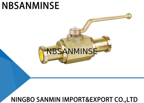KHB KHM Kapanır Hidrolik Küresel Vana Karbon Çelik 16mm 20mm 25mm Çap SAE Flanş