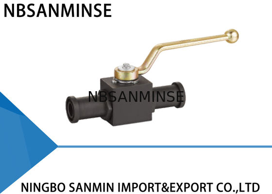 KHB KHM Kapanır Hidrolik Küresel Vana Karbon Çelik 16mm 20mm 25mm Çap SAE Flanş