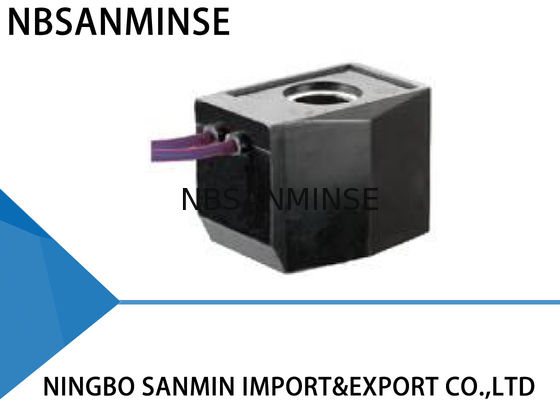 AB410E Pirinç Sıvı Solenoid Valf Bobin Kurşun Tip F / H Yalıtım Sınıfı