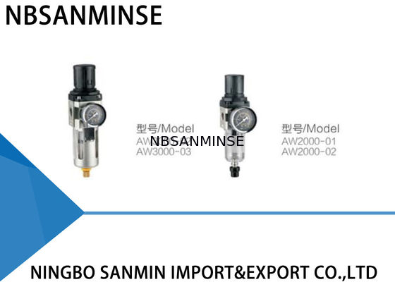 AW Alet Hava Filtresi Regülatörü Yağlayıcı  15MPa - 0.  85MPa Çalışma Basıncı