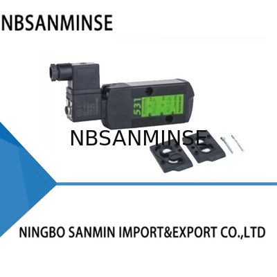 SANMIN Namur Yer Tipi Tek Bobinli IP65 Su Geçirmez 2.0Mpa NBR+PUR Deniz 60°C Sürgülü Vana manşon tipi