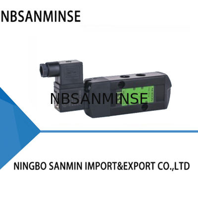 NBR PUR IP65 Su geçirmez Pnömatik Solenoid Valf Tek Bobin Solenoid Valf 0.2 - 1.0Mpa