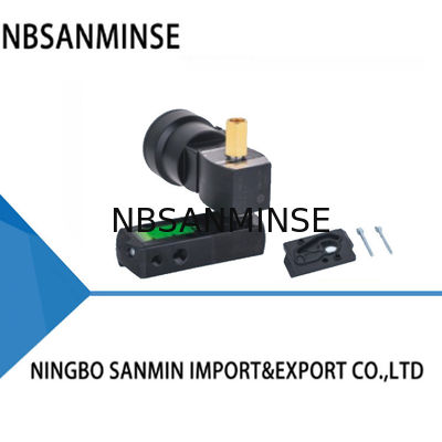 Kaydırma Yumruğu Tipi Pnömatik Solenoid Valf Patlama Kanıtlı Tek Bobin 0.2-1.0Mpa CT6