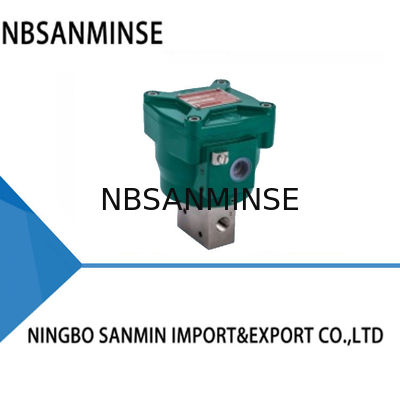 Alüminyum Konut Doğrudan Hareketli Patlama Kanıtlı Solenoid Valf HNBR PUR Seal 3.8W
