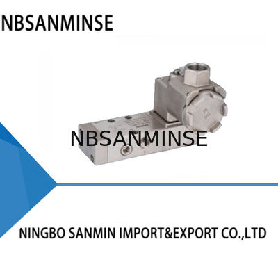 SANMIN Tüm Paslanmaz Çelik Patlama Kanıtlı CT6 NBR PUR Mühürlü Solenoid Valf