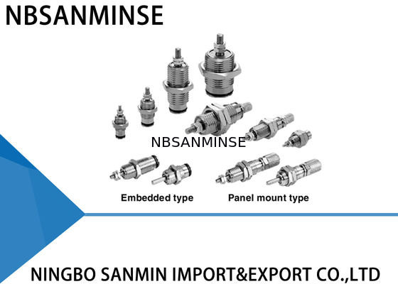 Tek Etkili Pnömatik Hava Silindir Yay Dönüş Serisi Pin SMC Kilitleme Silindiri