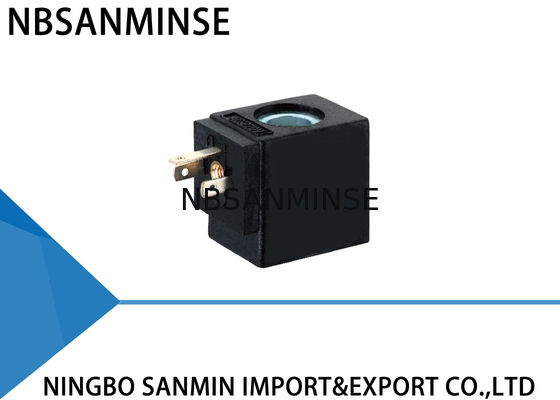 4V110 Solenoid Valf Manyetik Valf Bobin AC220V, DC24V DIN43650C Bağlantı Tipi