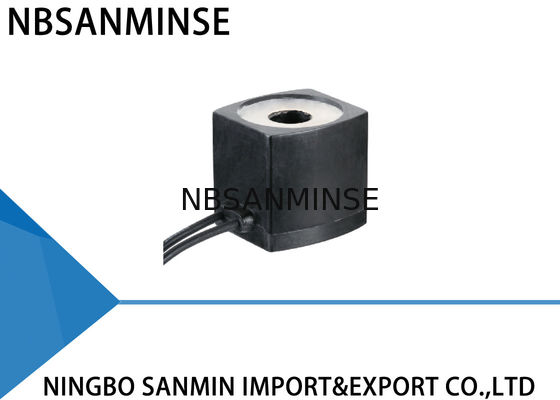 AC220V DC24V Hidrolik Valf Solenoid Bobin PBT PPS BMC