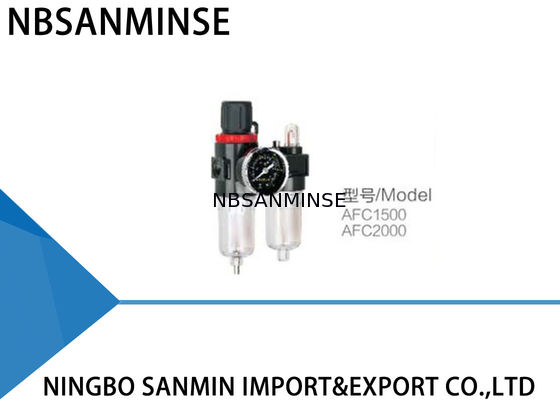 Yüksek Performanslı Hava Filtresi Regülatörü Yağlayıcı AFC / BFC Airtac Tipi Enstrüman
