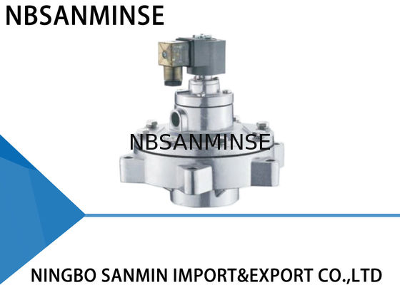 Sanmin QG-Y-50S Darbe Solenoid Valfı Özel Basınç 0 . 2 MPa - 0 . 6MPa Toz Geçirmez Torbalı Vana GÖYEN Tip