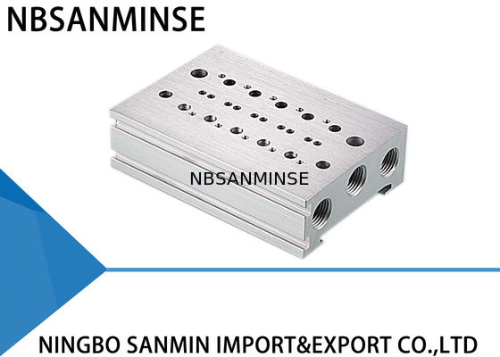 Pnömatik Solenoid Valf Parçaları Manifold Tabanı SMC AirTAC CKD Koganei Tipi