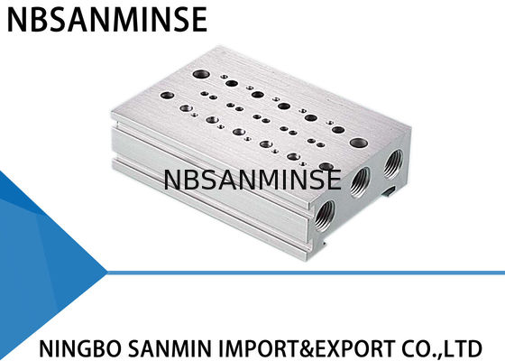 Pnömatik Solenoid Valf Parçaları Manifold Tabanı SMC AirTAC CKD Koganei Tipi
